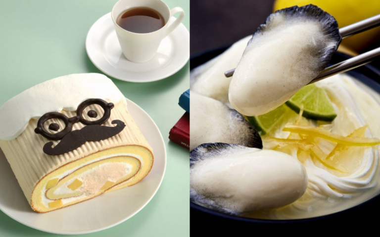 「爸」氣登場！焦糖布丁捲、蚵仔麵擬真蛋糕獻愛父親