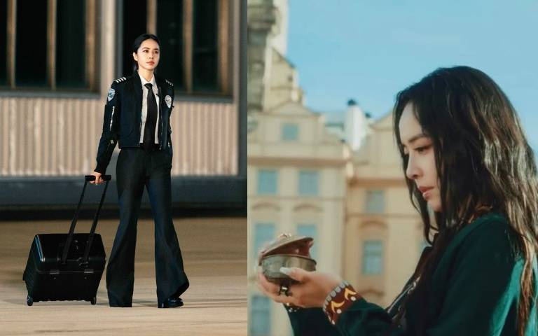 Jolin穿機長制服帥翻全網！23年後重返布拉格，《布拉格廣場》新版公開實在太震撼！