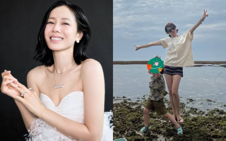 孫藝珍曬兒子放閃母愛滿分、纖細美腿超搶鏡！轉身拍TASAKI珠寶大片秒切換女神模式