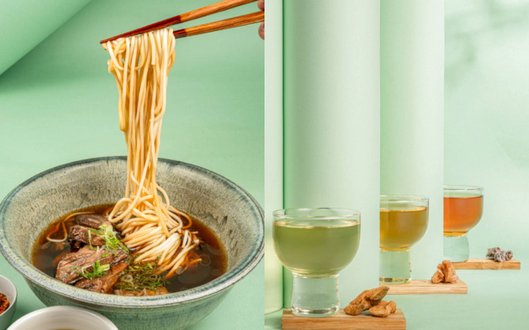 台灣茶不只拿來喝！三麥茶樓開吃茶料理，茶湯釜飯、鐵觀音牛肉麵必吃