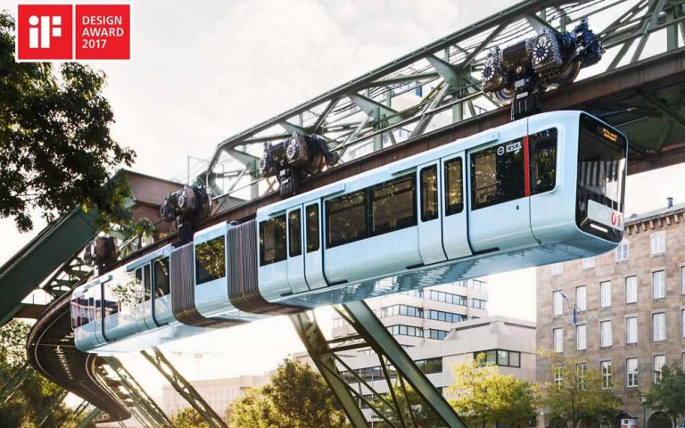 世界上最酷、也是最古老的鐵路系統!德國烏帕塔單軌電車
