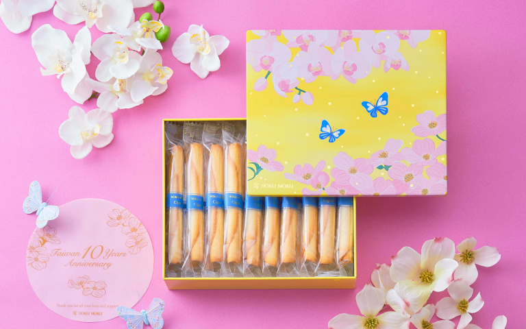 日本品牌歡慶在台十周年　7月推台灣限定蛋捲 　再引進限量生乳捲