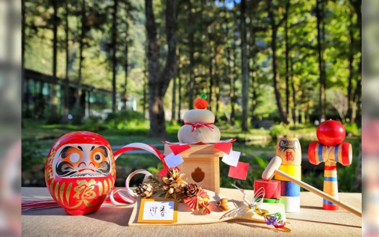 另類新年體驗1/入住溫泉度假村 體驗日本新年習俗 自製繪馬祈福趣、手作種子羽子板