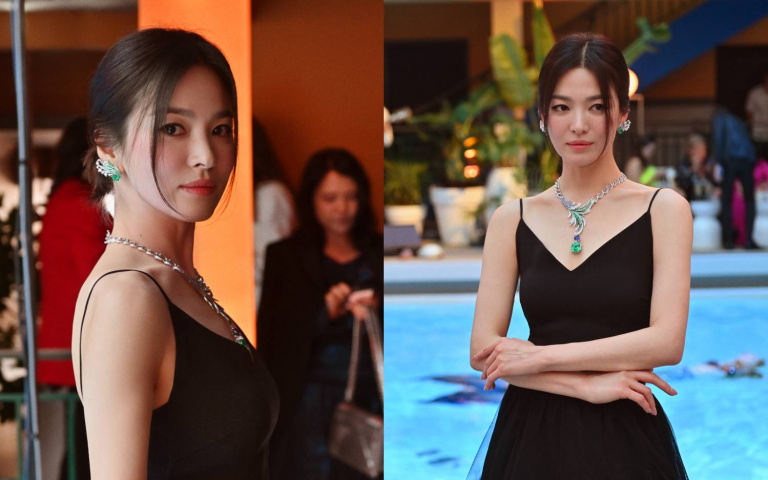 宋慧喬逆齡美貌太逆天!現身巴黎參加時尚活動,短髮、纖腰驚豔全場!