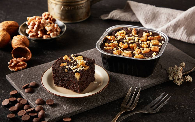 大口吃也不怕！「減醣纖女布朗尼」外酥內軟、奶香濃郁，讓人一吃就愛上！