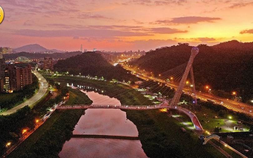 舊橋換新裝　又多一處夜景打卡點