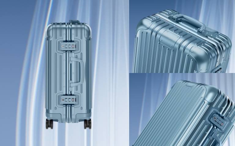 RIMOWA再推亮麗新色！這次是「北極藍」限定系列，太閃太美很想擁有！