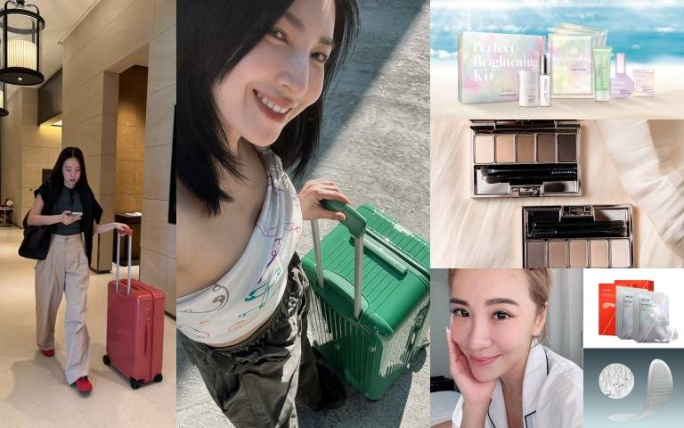 女星愛用不藏私！楊謹華、Melinda、小禎2025年最強旅行頂配清單公開，妳準備好出發了嗎？