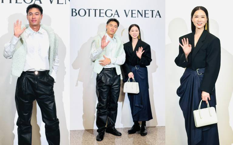 男神＋影后同框太養眼！楊祐寧優雅鬆弛自曝「這件」可跟另一半共穿，謝盈萱西裝配長裙高級感拉滿