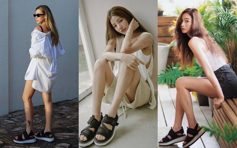 蔡詩芸、許路兒、謝沛恩眾家女星搶穿的Chloe『運動風涼鞋』!紅到櫃上尺寸永遠備不齊!誰能買到根本就是最佳幸運星!