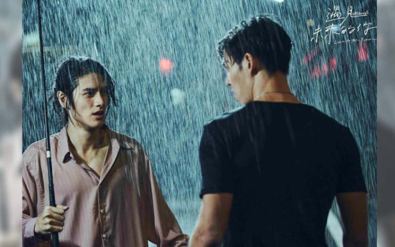 張碩航淋雨全身狼狽 王肇緯一舉動超暖