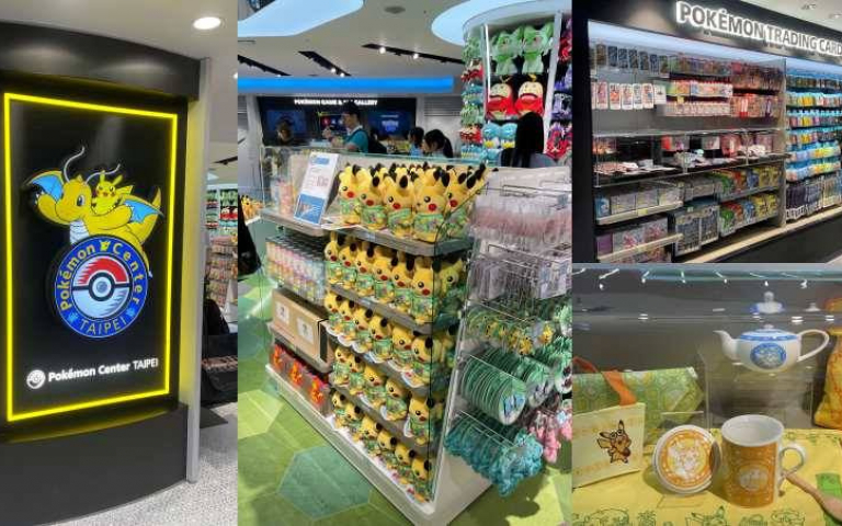 寶可夢中心台北店開幕擠爆！只有台灣才有賣的限定款超完整、最多細節一次報給你聽！
