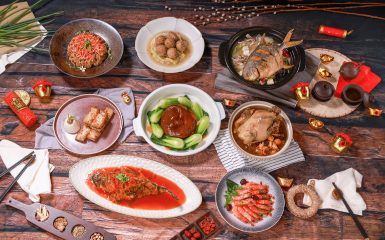 飯店春節限定，海洋公園免費入園！推年菜組享用醉鮮蝦、雞湯多項美食！