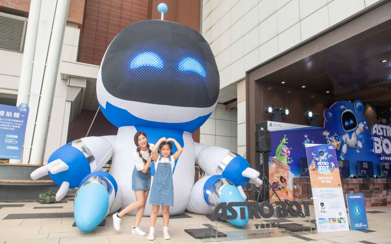 限時三日!6米高《宇宙機器人》超萌現身,解鎖任務送遊戲主機!