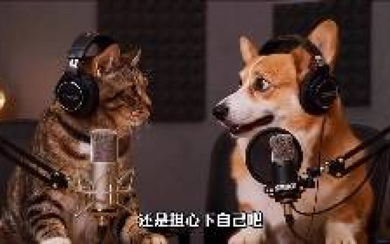 貓狗AI播客節目正夯　寵物爆各種金句逗笑全網