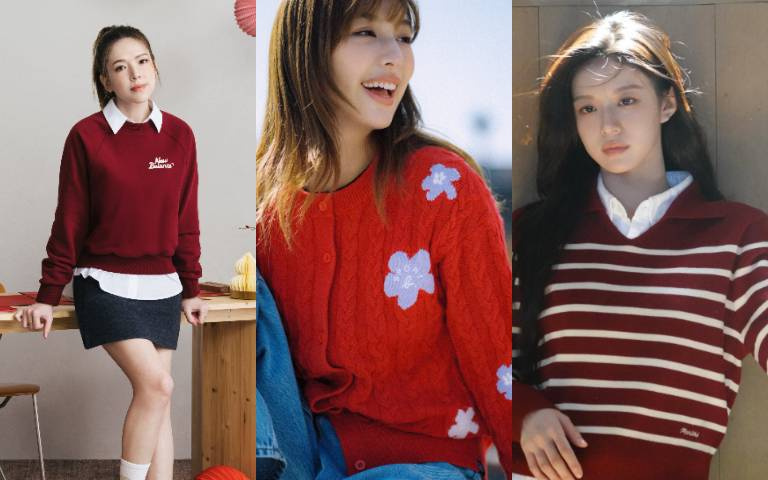 拜年、走春不想穿錯？許瑋甯、高允貞都這樣穿，紅色開運穿搭技巧全公開