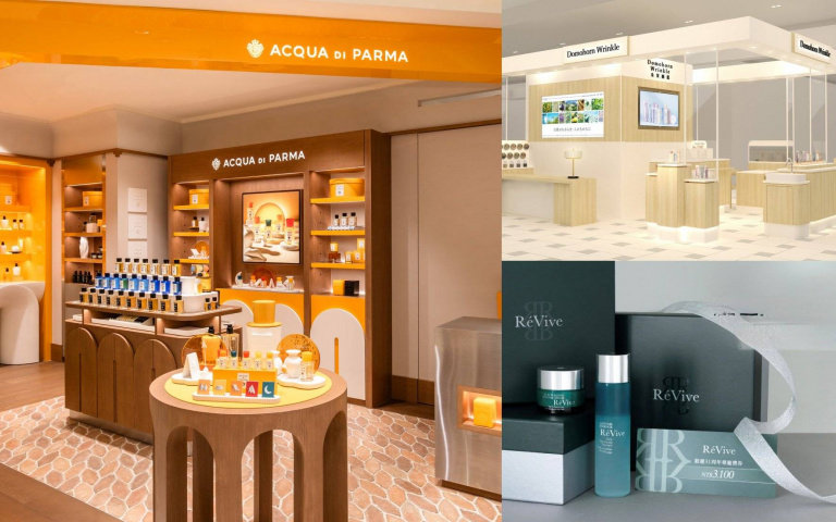 4月美妝新櫃地圖：Acqua di Parma首間CASA義式美學概念店在SOGO、RéVive進駐台中漢神洲際購物廣場、朵茉麗蔻開設南台灣體驗門市！