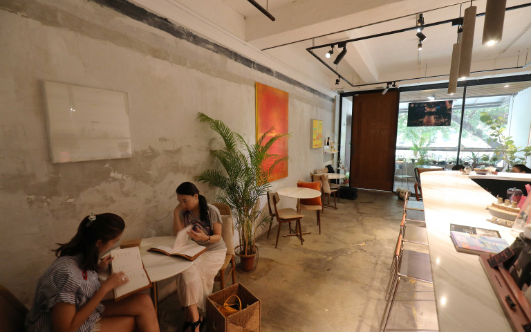 暫離都市喧囂 藝廊咖啡館4／打造特色咖啡 INFINITY .Yes Lounge