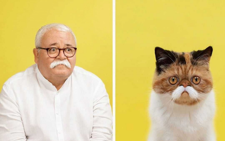 這些人超幸福！居然有「汪星人」、「喵星人」版的自己