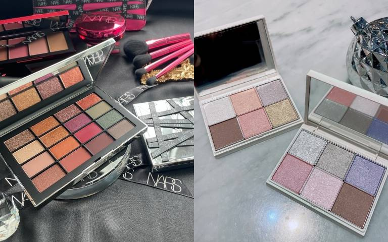 眼影＋打亮逆轉大熱賣！秋冬最強假期系列的眼影盒太強大，顏色多樣又實用，ＰＡＲＴＹ、約會、上班一盒搞定！