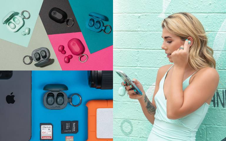 史上最迷你無線耳機！整體耳機盒僅5張白紙重，還附鑰匙圈一拎即走！