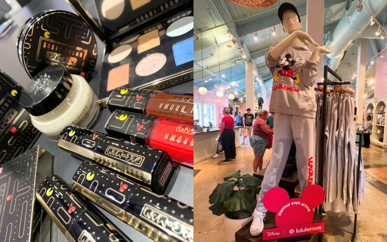 不可能小精靈又紅回來了吧？BOBBI BROWN攜手PAC-MAN推出限量聯名彩妝，lululemon也與迪士尼首度合作帶來超可愛的運動風單品！