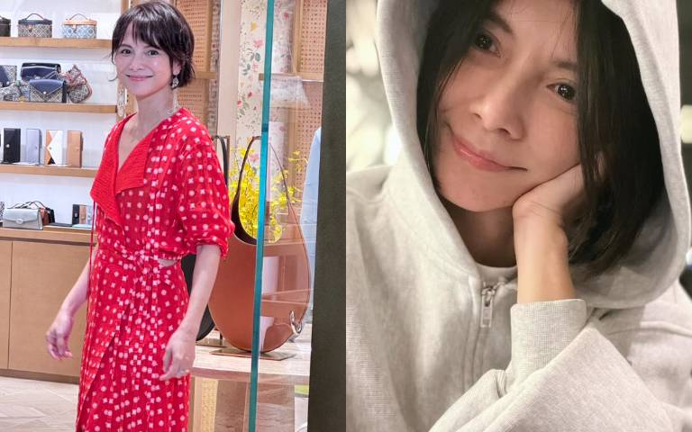 逆齡影后李心潔現身Tory Burch開幕！俏麗短髮＋紅色洋裝、心機露腰少女感爆棚，看不出即將奔5