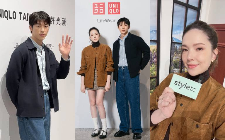 神仙組合來了！許瑋甯短裙辣秀美腿、合體國民老公許光漢，顏值穿搭都太犯規