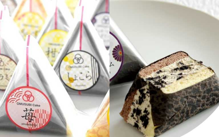 御飯糰?蛋糕?大阪「OMUSUBI CAKE」創意「御飯糰蛋糕」,一口咬下超幸福!