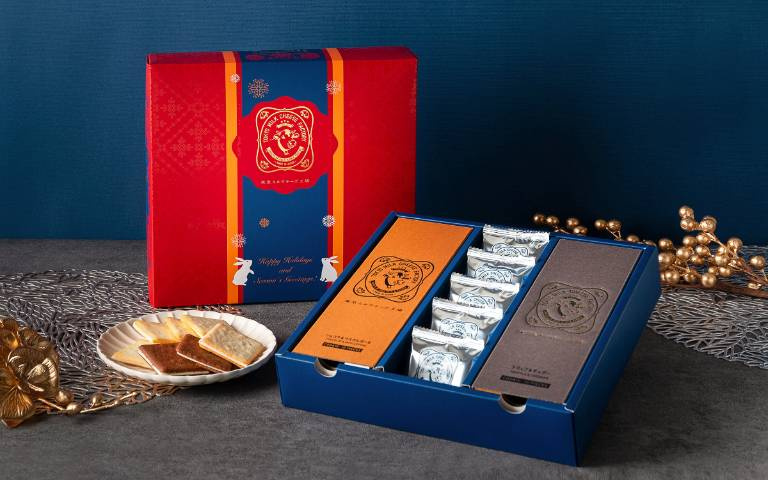 經典起司夾心餅乾、台灣限定，「東京牛奶起司工房」新春禮盒送禮最佳之選