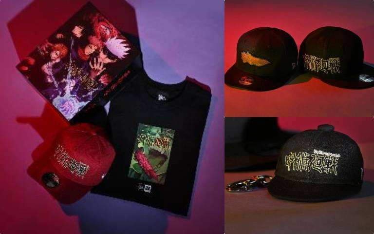 《New Era X 咒術迴戰》聯名再現吃手指名場面！五條老師、兩面宿儺等五位話題角色一次滿足