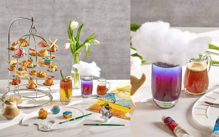 梵谷下午茶吃過沒？鬱金香花海搬到現場，還有荷蘭國民美食可以吃！