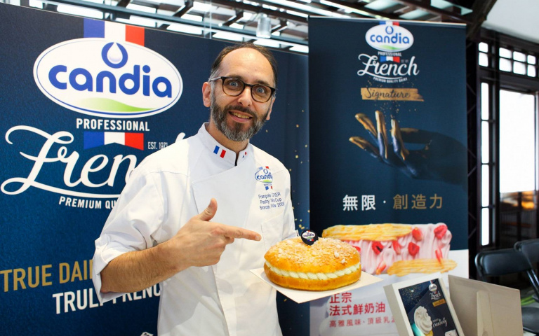 乳製品品牌肯迪雅Candia登上法國食品展!展現正宗法國風味!