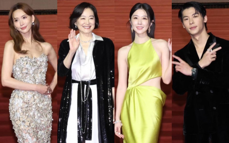 金馬60紅毯照一次看！林青霞、林志玲狀態極佳，許光漢、阮經天帥出新高度！