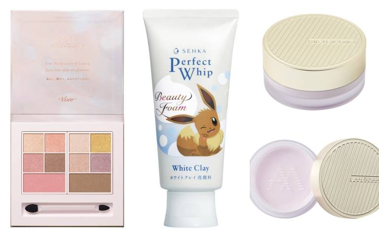 錯過會心痛的開架美妝必買清單！專科潔顏乳寶可夢版、Visee 30周年限定彩粧盤、MIT小空氣蜜粉…通通幫妳做好整理了！