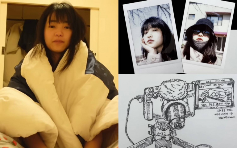 金泰梨成無業遊民!自駕上百公里拍攝VLOG,公開素顏、興趣富翁繪畫實力超驚人!