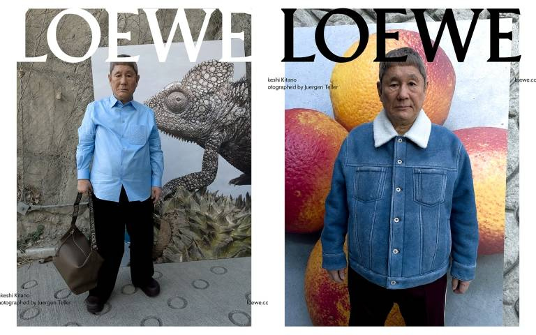LOEWE 2023早秋廣告找來日本知名導演北野武當主角!可愛阿伯既視感實在太有趣了啦!