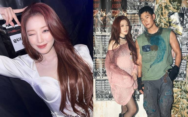 舒華助攻周興哲MV 紅髮太撩人！全新MV互動親密，周興哲更大讚舒華『超漂亮太有FEEL』！