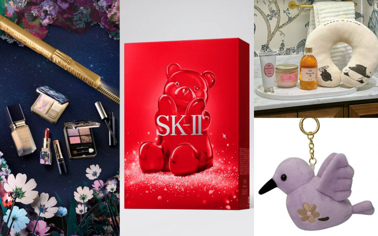 【百貨週年慶特集】肌膚之鑰推「光采盲盒」超療癒、SK-II小熊包裝萌翻天、SABON滿額贈竟然是LAIMO馬來貘頸枕！