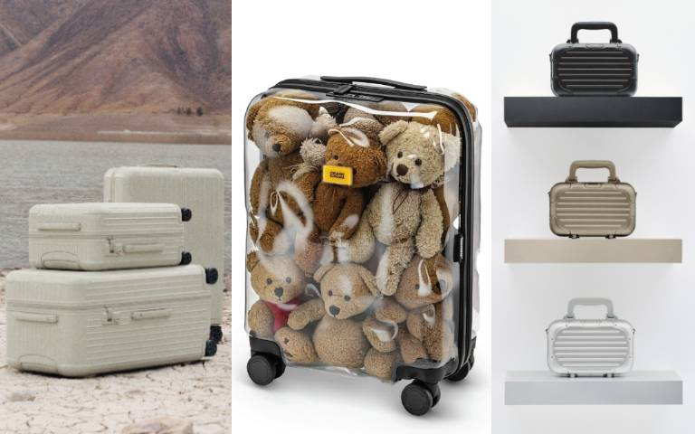 最潮行李箱搶收！RIMOWA新色好高級、Crash Baggage透明登機箱超敢秀…一次搞定收納與時髦