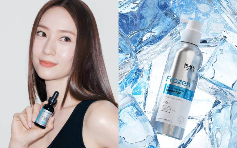 韓網熱議美妝！鄭秀晶 Krystal 帶領「智感護膚」風潮、狂賣50萬瓶的碳酸洗髮精登台