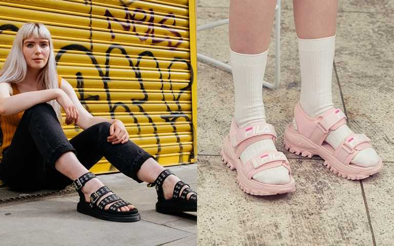 夏時尚的定番涼鞋STYLE！「馬汀涼鞋」及「厚底運動涼鞋」時尚編輯真心強推！
