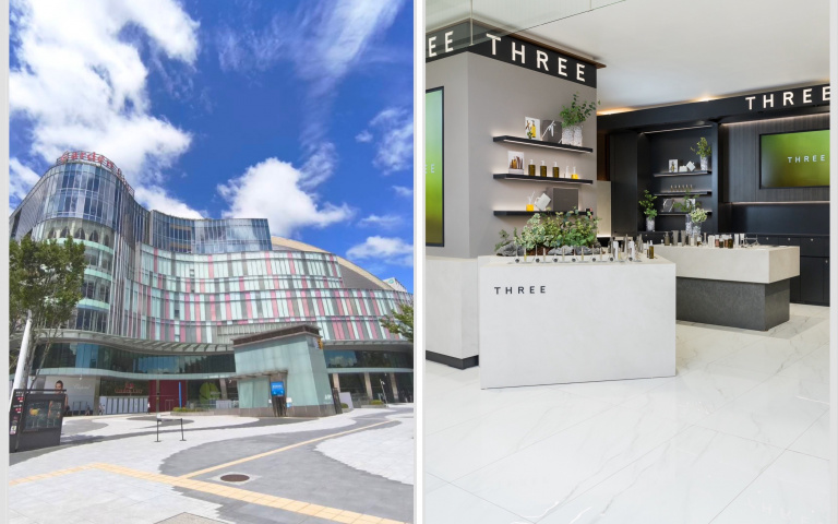 大巨蛋Garden City美妝再升級！THREE台灣首櫃、RéVive新櫃開幕優惠一次看
