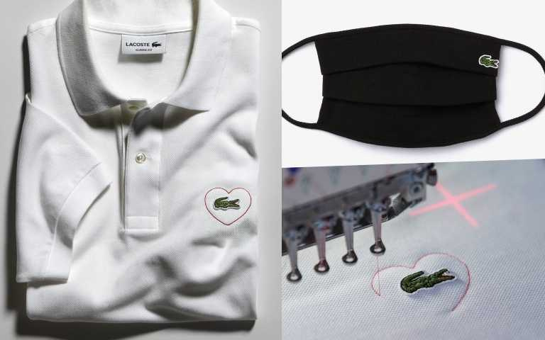 超時尚環保口罩!LACOSTE鱷魚logo防疫口罩來了,還有限量鱷魚愛心T恤,台灣同步開賣!