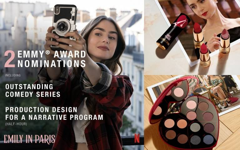 NETFLIX人氣影集再+1,12/22開播!LANCOME搶頭香聯名推出LANCÔME x EMILY IN PARIS愛在巴黎限量聯名系列