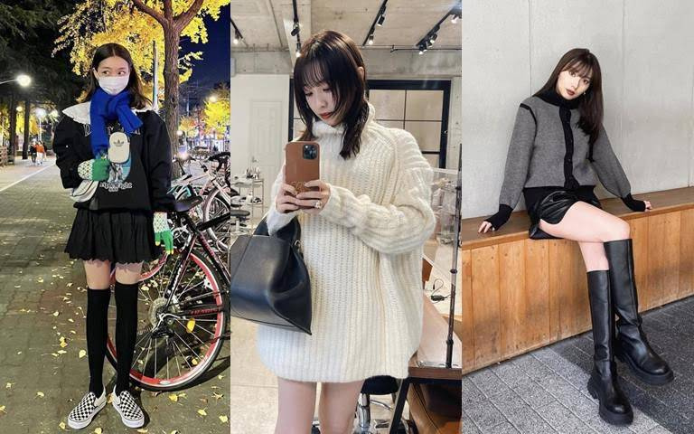冬天還是要繼續穿「短褲」「短裙」!跟日韓女孩偷學3招露腿也不怕冷的心機穿搭術!
