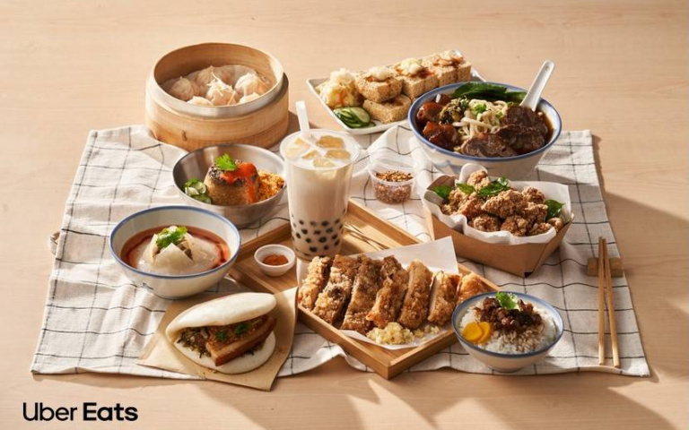 Uber Eats「500碗全台小吃美食地圖」,集滿10家小吃,抽機車、Uber One