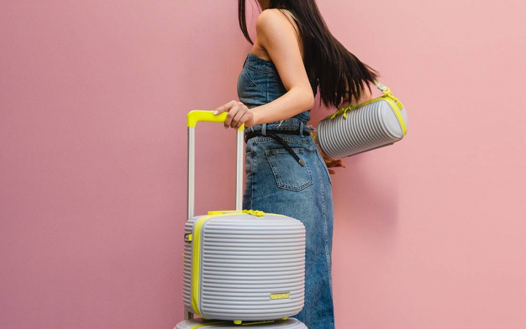 你有看過「圓」的行李箱嗎？IG、網紅出國都帶這款行李箱！