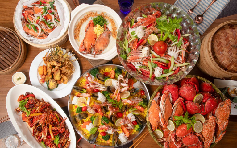 吃完會痛風！餐廳龍蝦、鮑魚、干貝無限吃，再抽紅包全桌6折優惠！