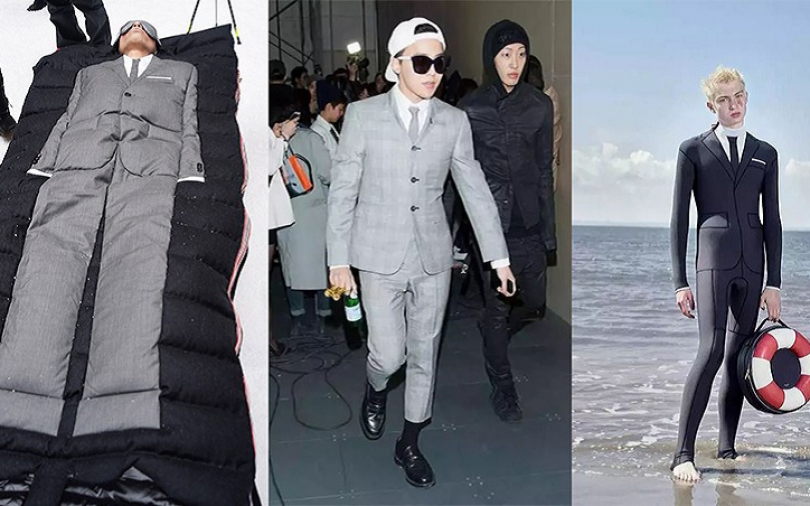 台灣買得到了！「灰色西裝」露營穿、潛水穿　還要學GD這麼穿